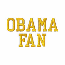 OBAMA FAN EMBROIDERED POLO SHIRT