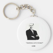 Obama Fans' Prayers Are Answered! Key Chain