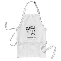 Obama fist pump T-shirt Aprons