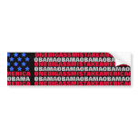 OBAMA-FLAG "One BIG Ass Mistake America" Bumper Stickers