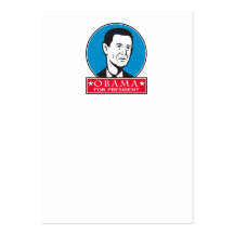 Obama For American President Business Card Templates