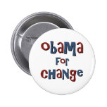 Obama for Change Button