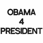 OBAMA FOR PRESIDENT embroidered shirts
