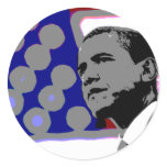 Obama for President stickers
