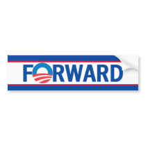 Obama FORWARD bumper stickers