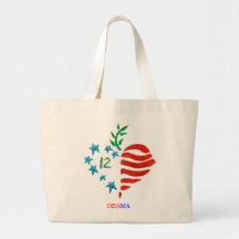 Obama fourre-tout 2012 sac en toile