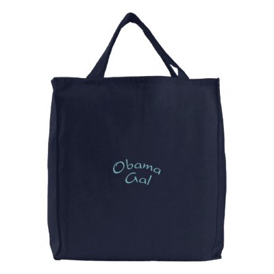 Obama Gal Tote Bag by Stitchbaby
