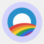 Obama Gay Pride Sticker