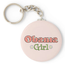 Obama Girl Key Chain