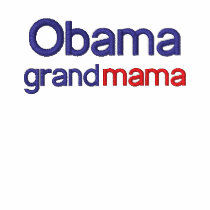 Obama grandmama Embroidered Shirt