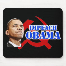 Obama Hammer and Sickle mouse pad