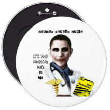 OBAMA HEALTH CARE BUTTONS