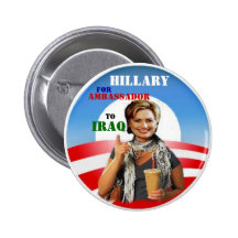 Obama/Hillary Button