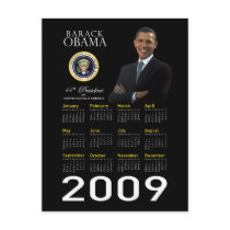 Obama Holiday Postcard for Business