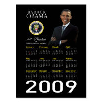 Obama Holiday Postcard for Business postcards