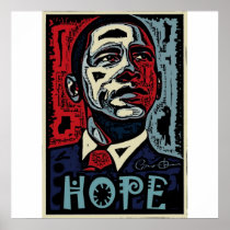 Obama Hope 2 Print