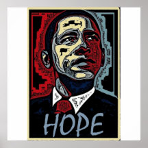 Obama Hope 5 Poster