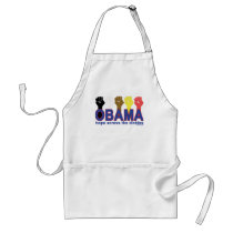 OBAMA HOPE ACROSS THE DIVIDES APRON