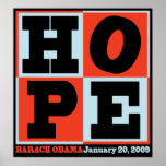 Obama Hope IInauguration Poster