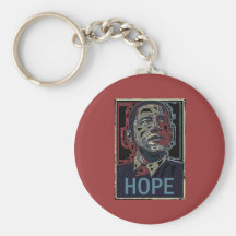 Obama Hope Keychain