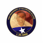 Obama Ignauguration Ornament photo sculptures