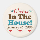 Obama In The House Magnet