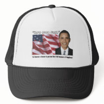 Obama Inaugural Quote Souvenirs Mesh Hats