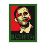 Obama Inauguration, Black History nth T-Shirts postcards