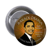 Obama Inauguration Button buttons