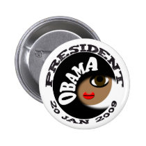 Obama Inauguration Buttons and T-Shirts! buttons