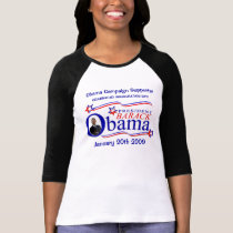 Obama Inauguration - Campaign Supporter Shirt t-shirts