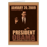 Obama Inauguration Card