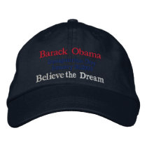 Obama Inauguration Day 2009_ Embroidered Hat