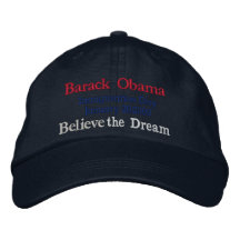 Obama Inauguration Day 2009_ Embroidered Hat