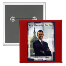 Obama Inauguration Day 2009 Souvenir Button