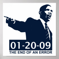 Obama Inauguration End of an Error Print