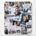 Obama Inauguration International Front Pages mousepads