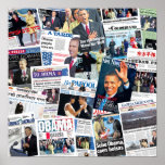 Obama Inauguration International Newspaper Poster posters