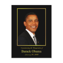 Obama Inauguration Invitation Postcard