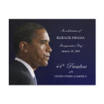 Obama Inauguration Party Invitation Postcard