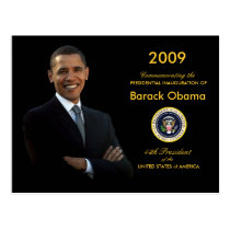 Obama Inauguration Party Invitation Postcard postcards
