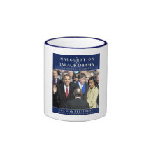 Obama Inauguration Photo Mugs