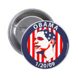 Obama  Inauguration Pinback Button