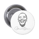 Obama Infectious Smile Signature Button