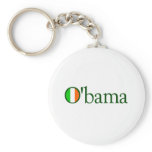 Obama Irish Keychain