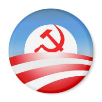 Obama is a communist refrigerator magnet
