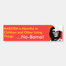 OBAMA is a Marxist Rock-Star - Customized Bumper Sticker