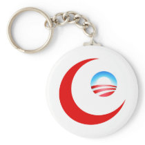 Obama is Muslim Keychain