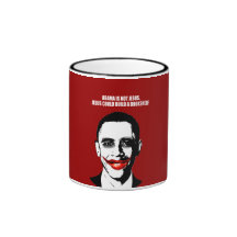 OBAMA IS NOT JESUS MUG