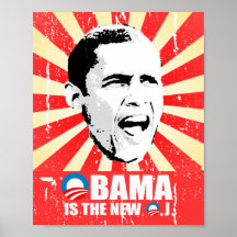 OBAMA IS THE NEW O.J POSTERS